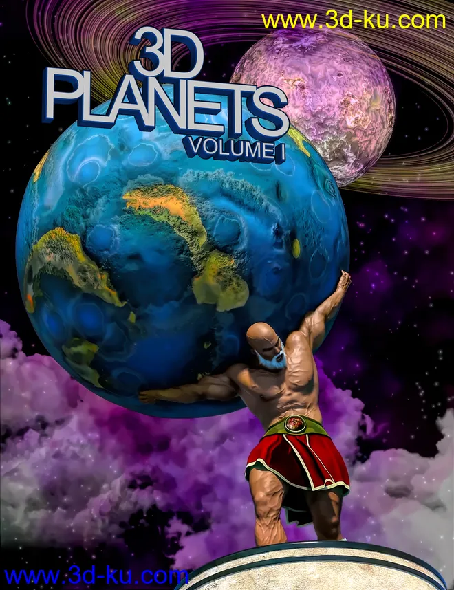 3D Planets Volume 1模型的图片1