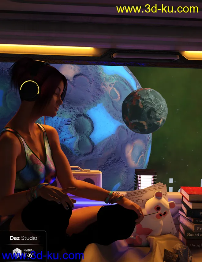 3D Planets Volume 1模型的图片3