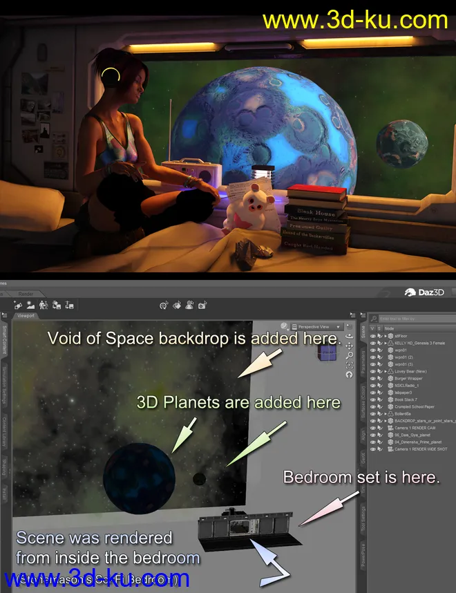3D Planets Volume 1模型的图片4