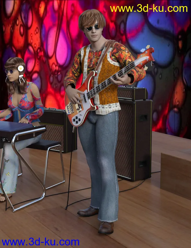60s Band Equipment模型的图片12