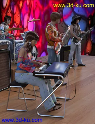 3D打印模型60s Band Equipment的图片