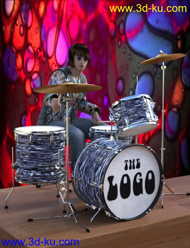 60s Band Equipment模型的图片14