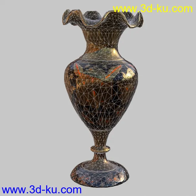 7 Decorative Vase Collection模型的图片5
