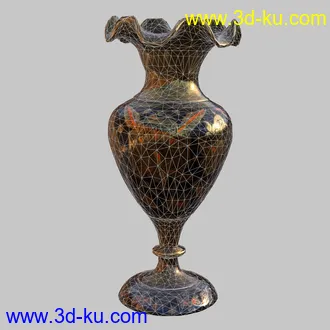 3D打印模型7 Decorative Vase Collection的图片