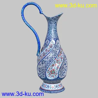 3D打印模型7 Decorative Vase Collection的图片
