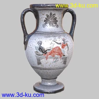 3D打印模型7 Decorative Vase Collection的图片