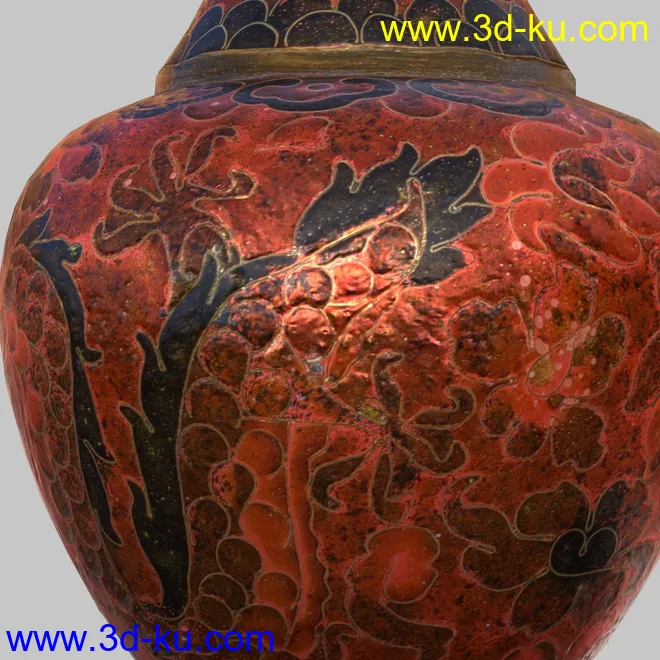 7 Decorative Vase Collection模型的图片12