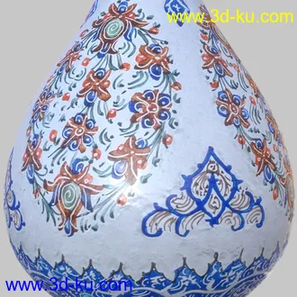 3D打印模型7 Decorative Vase Collection的图片