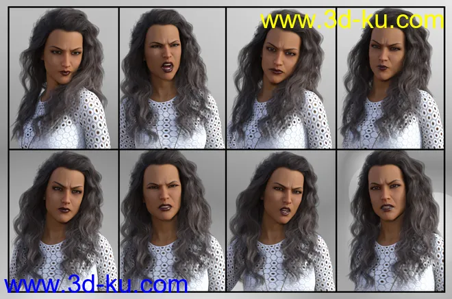 A Famous Woman - Dialable Expressions for Stephanie 8模型的图片3