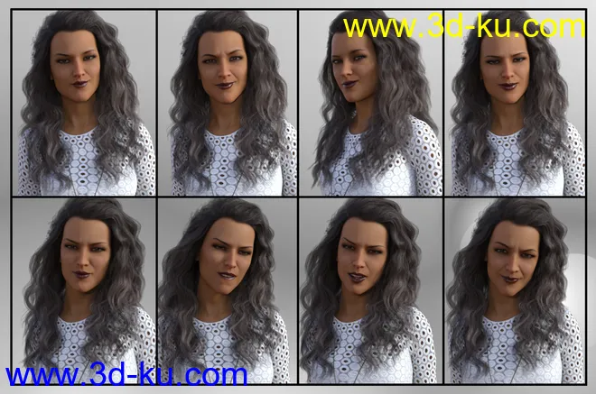 A Famous Woman - Dialable Expressions for Stephanie 8模型的图片4