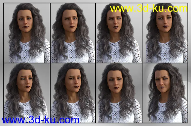A Famous Woman - Dialable Expressions for Stephanie 8模型的图片5