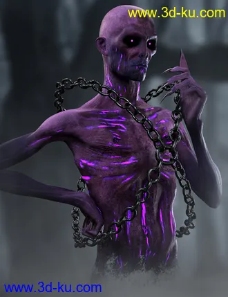 3D打印模型A Wraith Named Steve HD for Genesis 8 Male的图片