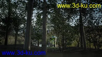 3D打印模型Abandoned Gazebo的图片