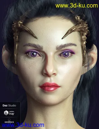 3D打印模型Adria for Genesis 8 Female的图片