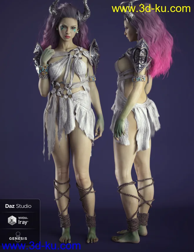 Adria for Genesis 8 Female模型的图片4