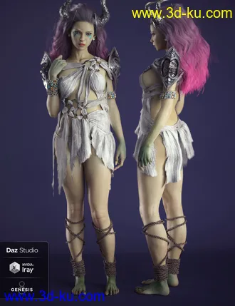 3D打印模型Adria for Genesis 8 Female的图片
