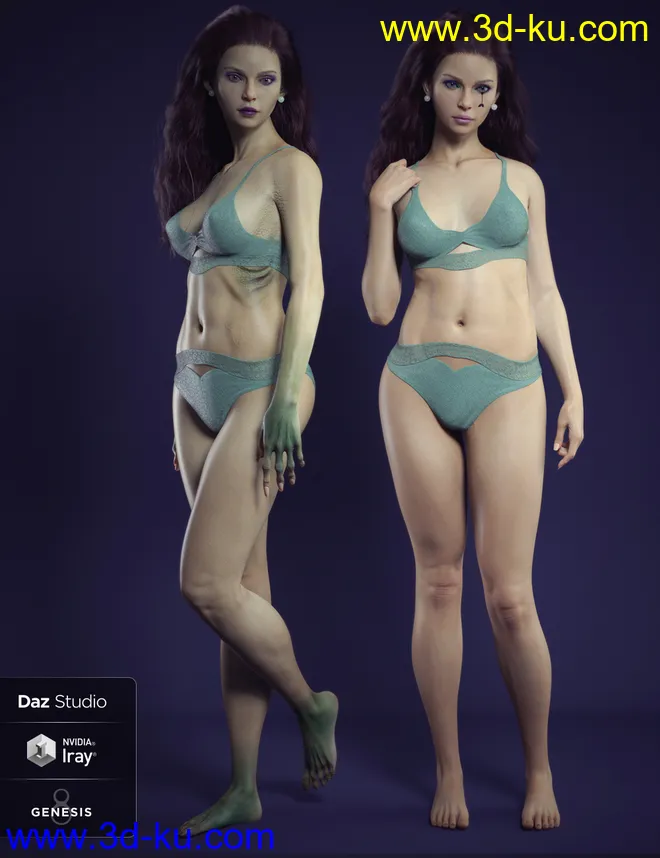 Adria for Genesis 8 Female模型的图片5