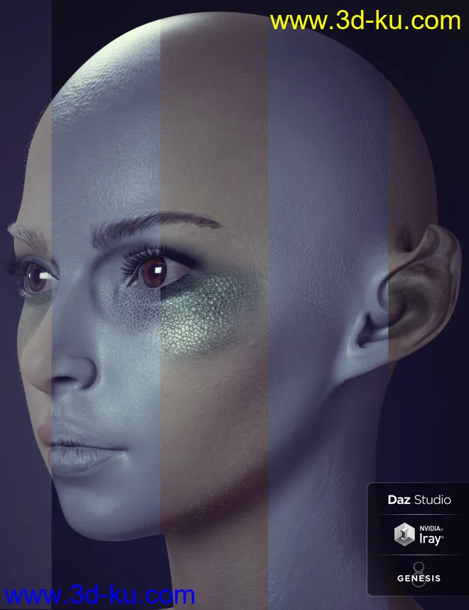 Adria for Genesis 8 Female模型的图片7