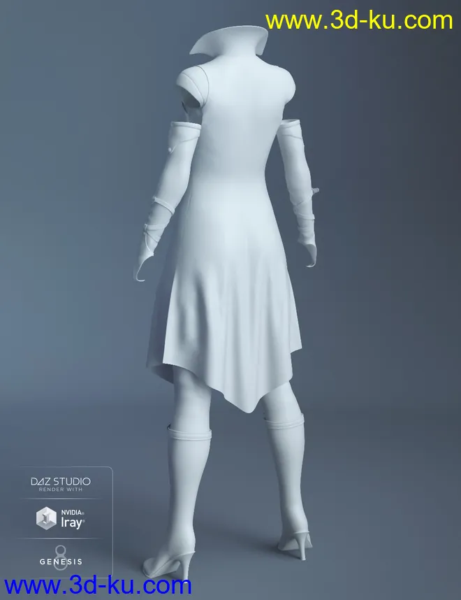 Agate Noir for Genesis 8 Female(s)模型的图片7