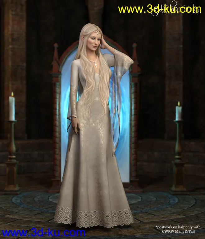 Alatariel for Genesis 8 Female模型的图片1