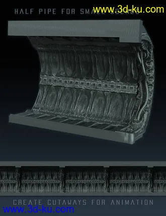 3D打印模型Alien Corridor Kit的图片
