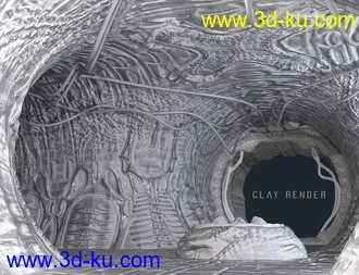 3D打印模型Alien Corridor Kit的图片