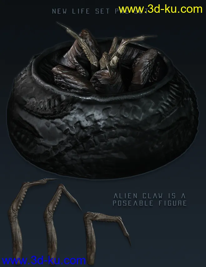 Alien Corridor Kit模型的图片11