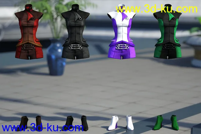 Alliance Outfit Textures模型的图片6