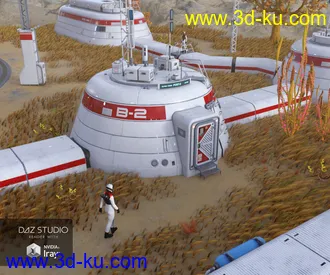 3D打印模型Alpha Town的图片