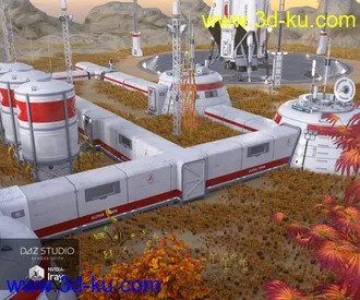 3D打印模型Alpha Town的图片