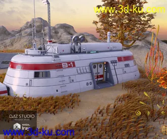 3D打印模型Alpha Town的图片