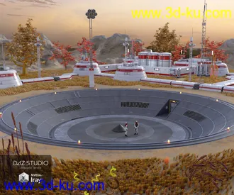 3D打印模型Alpha Town的图片