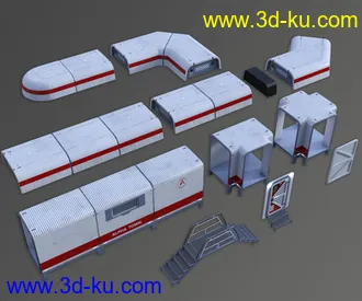 3D打印模型Alpha Town的图片