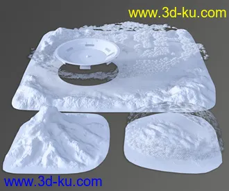 3D打印模型Alpha Town的图片