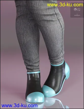 3D打印模型Amazing Morphing Boots for Genesis 8 Female(s)的图片