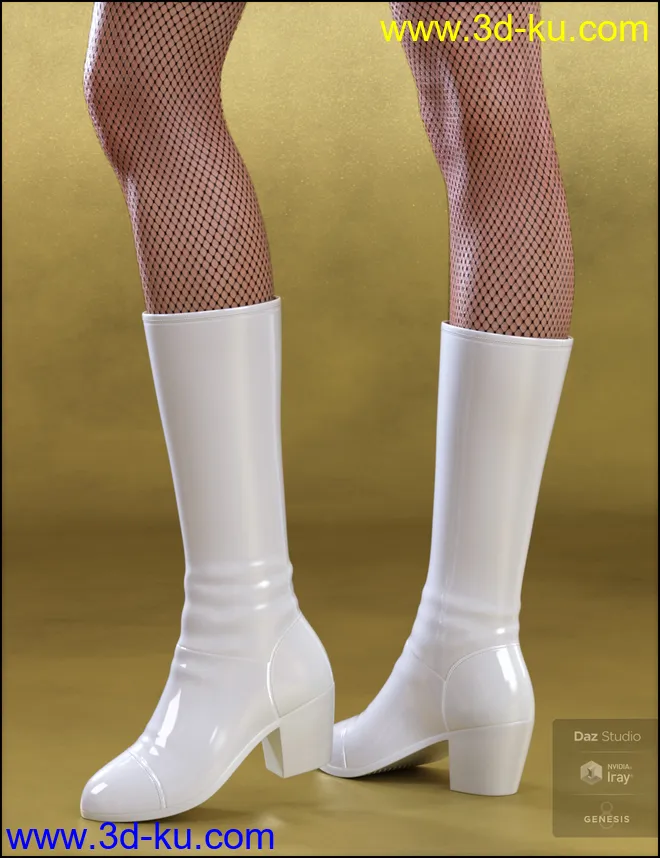 Amazing Morphing Boots for Genesis 8 Female(s)模型的图片5