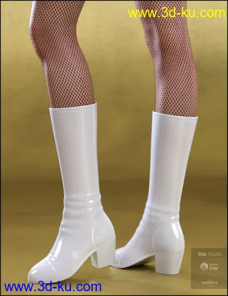 3D打印模型Amazing Morphing Boots for Genesis 8 Female(s)的图片