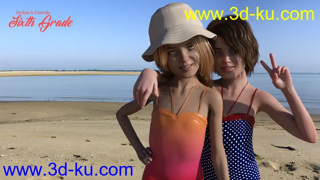 Amber's Friends Sixth Grade模型的图片1