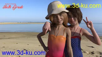 3D打印模型Amber's Friends Sixth Grade的图片