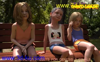 3D打印模型Amber's Friends Third Grade的图片