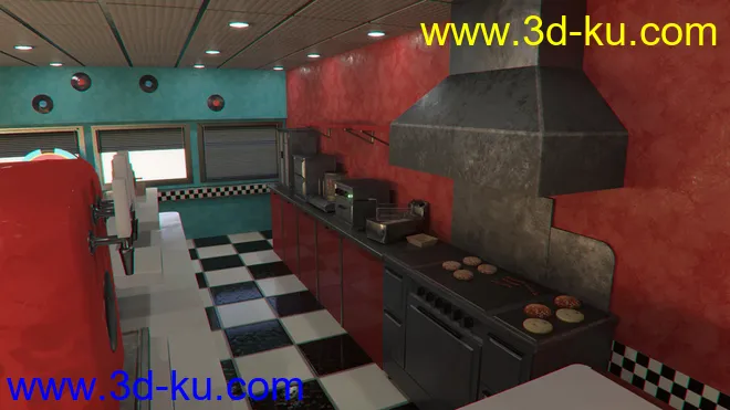 American Diner 60's模型的图片4