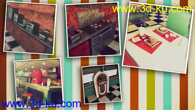 American Diner 60's模型的图片7
