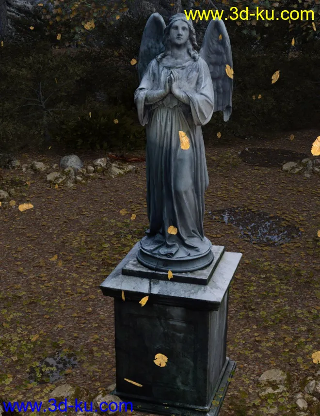 Angel Statue模型的图片1