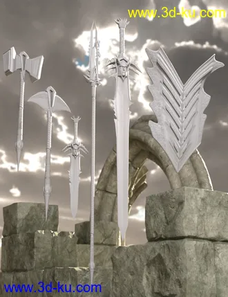 3D打印模型Angelic Collection的图片