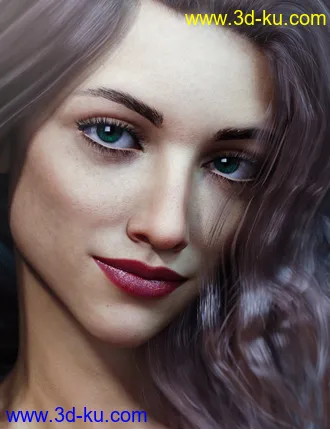 3D打印模型Angelica HD For Genesis 8 Female的图片