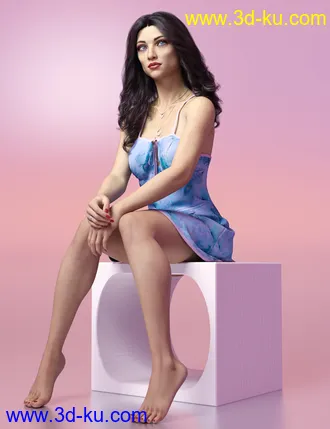 3D打印模型Angelica HD For Genesis 8 Female的图片