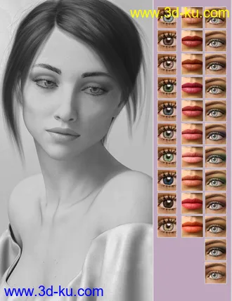 3D打印模型Angelica HD For Genesis 8 Female的图片