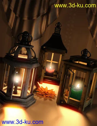 3D打印模型Animus Incendo Candle Collection的图片