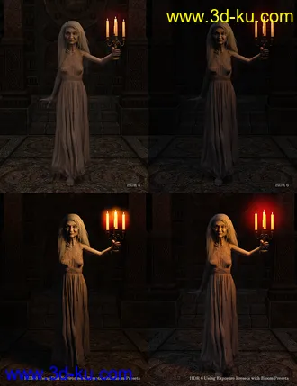 3D打印模型Animus Incendo Candle Collection的图片