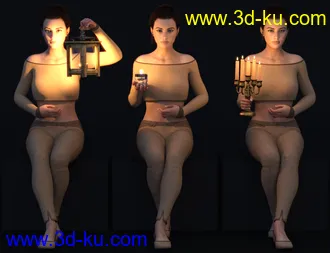 3D打印模型Animus Incendo Poses的图片